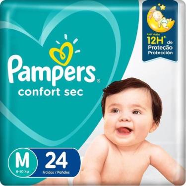 Imagem de Fralda Pampers Confort Sec - Pacotão - Procter & Gramble, M