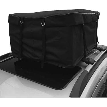 Imagem de Bagageiro Teto Maleiro Resistente Mala Dobrável Para Carro