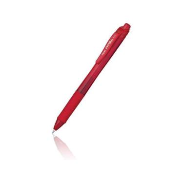 Imagem de Caneta Energel-X Retrátil 0.7mm - PENTEL, Vermelha