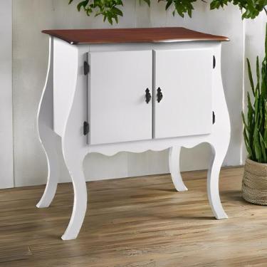 Imagem de Cômoda de Madeira com 2 Portas Bombê - Meyer Móveis