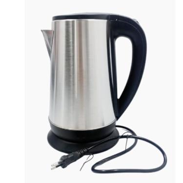 Imagem de Chaleira Elétrica Inox 2,3L 110V – Ebulição Rápida, Filtro Removível, Desligamento Automático