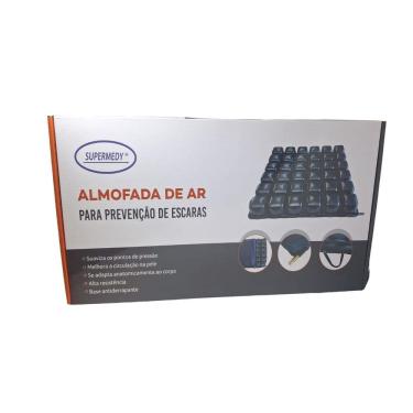Imagem de Almofada Ar Prevenção Escaras Alta Resistência Até 120Kg