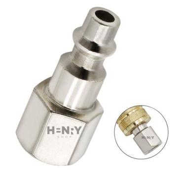 Imagem de Pino Conector 1/4 Para Engate Rápido Rosca Fêmea - NoBrand