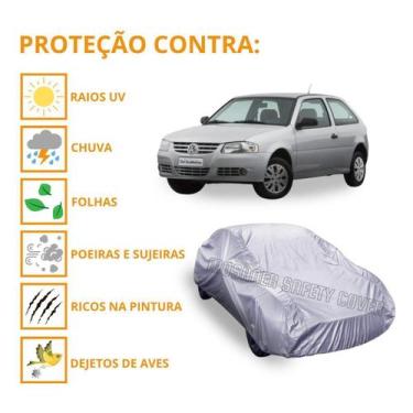 Imagem de Capa Cobrir Carro Volkswagen Gol Proteção Impermeável - Mosaner Store