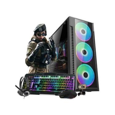 Imagem de Pc Gamer Zofia I5 4ºgeração Rx 570 4Gb 8Gb Hd 1Tb - Intel