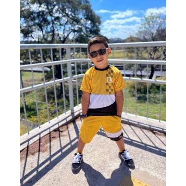 Imagem de Novo Conjunto Infantil Juvenil Verão Blusa E Short Ikaros Kids, Conjun