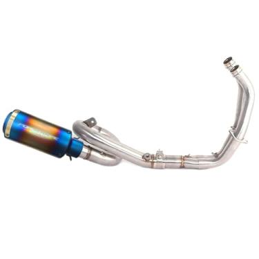 Imagem de Escapamento Mt 07 Esportivo Ponteira Coletor Full Inox
