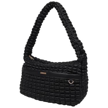Imagem de Jason Wu Bolsa de ombro bolha, bolsa moderna com design de bolhas, silhueta estruturada, preta