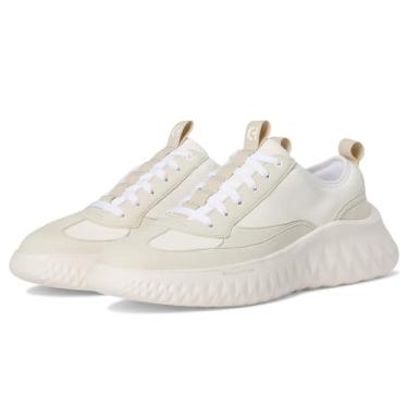 Imagem de Cole Haan Tênis feminino Generation Zerogrand II T-Toe, Bétula branca/prata, 6 Wide