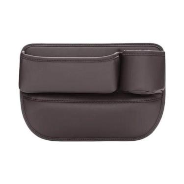 Imagem de Organizador Multifuncional Para Espaço Entre Os Assentos Do Carro Com 