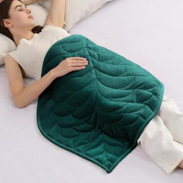 Imagem de Cobertor de colo pesado Kaisa 2,27 kg 58 x 74 cm Cozy Green