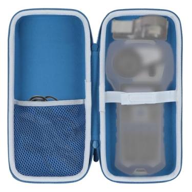 Imagem de Lebakort Estojo de armazenamento compatível com impressora de etiquetas portátil Brady M210 / M210 LAB / BMP21 Plus KIT1 (caixa azul)