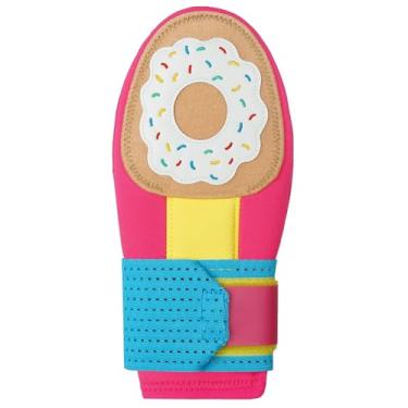 Imagem de Big Crazy Luva deslizante, luva deslizante de softbol de beisebol para crianças jovens, proteção das mãos para mãos esquerda e direita, flexível, respirável, durável, design engraçado