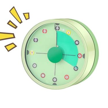 Imagem de Rrlihjgu Cronómetro para Crianças - Cronómetro Culinário Mecânico de 60 Minutos,Relógio Visual De Contagem Decrescente 72 Decibéis Para Cozinha Secretária Jogo Banho Professores Crianças Adultos