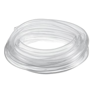 Imagem de YELARXI Mangueira de PVC transparente, tubo de água de plástico flexível, mangueira de vinil leve - adequado para (jardim/piscina/bomba/aquário/tanque de peixes), 16 mm ID e 0,79" (20 mm) OD e 5 m
