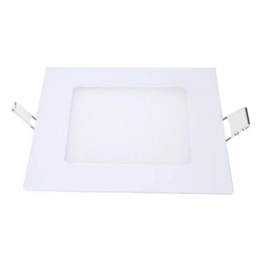Imagem de 2X Kit 5 Plafon Led Embutir Quadrado 18W 4000K Avant