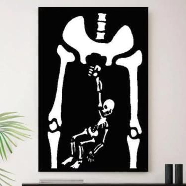 Imagem de Genérico, Quadro Puxa Saco Chefe Brincadeira Decorativo A3 35x45cm