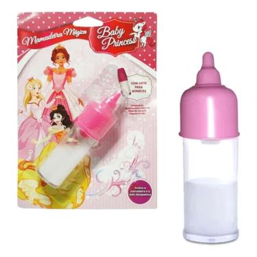 Imagem de Brinquedo Mamadeira Mágica Leitinho some como magia para Boneca Reborn - Mama Magica Acessório Leite - PANAMI