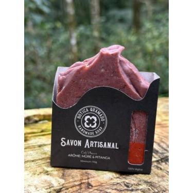 Imagem de Sabonete Natural  Amora & Pitanga  Essência Intensa da Natureza  - Bot