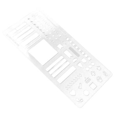 Imagem de Colaxi Modelo de planejador, estêncil para diário, diário, mensal, semanal, agenda, material de escritório, papelaria, branco, multiuso