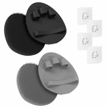 Imagem de Escova de banho Manmihealth Soft Silicone Body Scrubber, pacote com 4