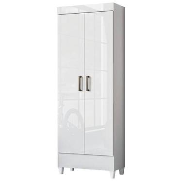 Imagem de Armário Multiuso Santos Andirá Fit 2 Portas, BRANCO
