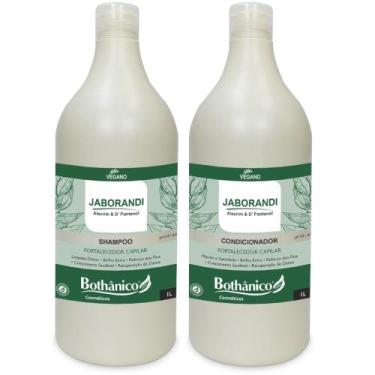 Imagem de Kit Jaborandi Shampoo + Condicionador 1L Bothanico - Bothânico