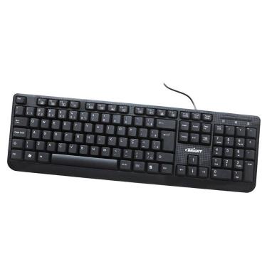 Imagem de Teclado USB Preto BRIGHT Homologação: 64321709718