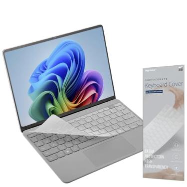 Imagem de [Não serve para laptop 35.1 cm/38.1 cm] Capa protetora de teclado para Microsoft 2025 Surface Laptop (Copilot+ PC) 33.0 cm, película protetora ultrafina de alta transparência para teclado, layout em