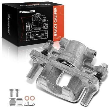 Imagem de A-Premium Conjunto de pinça de freio a disco com suporte compatível com modelos selecionados Chrysler, Dodge, Jeep e Mitsubishi - 200, Sebring, Avenger, Caliber, Compass, Patriot, Lancer - Driver