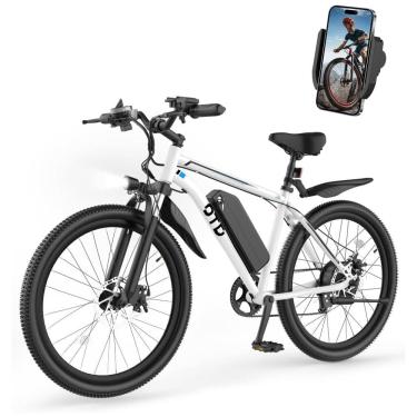 Imagem de Bicicleta Elétrica OTD para Adultos com Suporte para Celular, 45 Milhas de Alcance, Bateria Removível de 48V 624Wh, Motor de 800W
