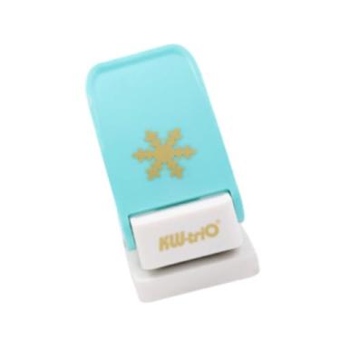 Imagem de Colaxi Furador de papel manual reutilizável feito à mão, ferramenta de, furador de artesanato para caderno, suprimentos para festas, scrapbook, Flocos de Neve