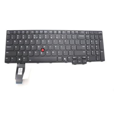 Imagem de Teclado de laptop para lenovo thinkpad l16 gen 1 t16 gen 3 5n21m40203 5n21m39999 5n21m39704 inglês eua com luz de fundo preto novo