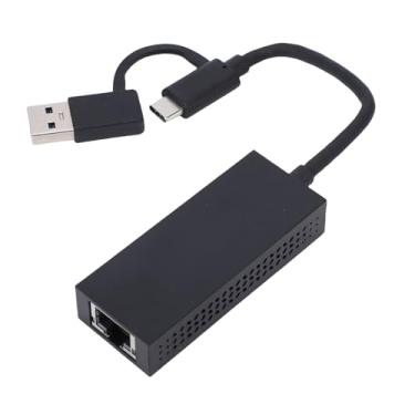 Imagem de GOWENIC Adaptador de Rede Com Fio USB C, 2,5 G, Conectividade Ultrarrápida, Compatibilidade Com Vários Sistemas, Com Excelente Desempenho de Resfriamento, para Jogos Contínuos,