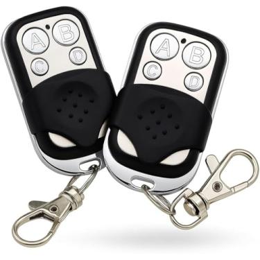 Imagem de Kit 2 Controle Remoto Cópia Copiar Duplicador Clone Clonador Copiador Alarme Carro Veículo Motor Portão Porta Eletrônico Garagem Casa Residência Condomínio todo Brasil Top