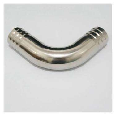 Imagem de WWECCQIJ Adequado para mangueira I/D de 63 mm 6.3 cm de aço inoxidável 304 farpado conector de encaixe de tubulação de cotovelo de 90 graus