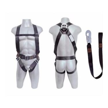 Imagem de Cinto Segurança Alturas C/ Talabarte + Capacete Brinde - plastcor