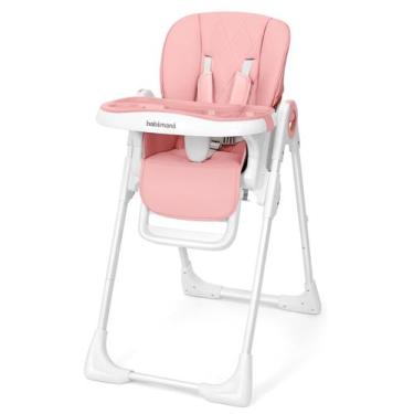 Imagem de Cadeira Alta Babimoni 4 em 1 para Bebês e Crianças - Rosa