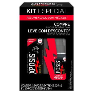 Imagem de Kit Repelente Exposis Extrême 100ml e Leve com Desconto Exposis Extrêm