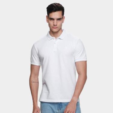 Imagem de Camisa Polo Forum I Masculina, Branco, P