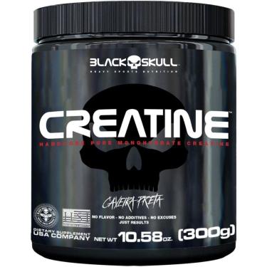 Imagem de Creatine Monohidratada 100% Pura  300G  Black Skull