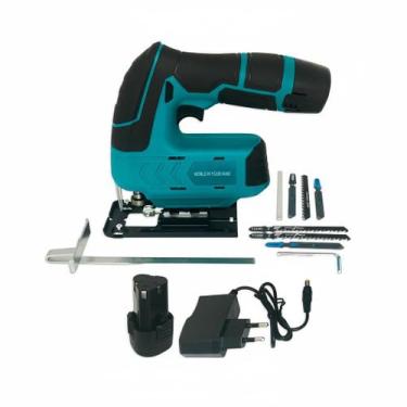 Imagem de Serra Tico Tico 12V com 2 Baterias, 3 Lâminas e Carregador Bivolt - Ge