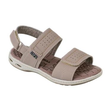 Imagem de Sandália Papete Infantil Menino Redmax 1861-026, PAPETE STREET, Taupe,