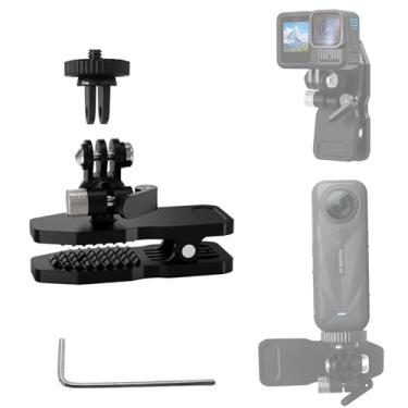 Imagem de Clipe magnético para mochila Insta 360 ACE Pro X5 X4 X3 X2 X RS R GO 3S 2, suporte adesivo para capacete kit de acessórios de parafuso de montagem de fivela compatível com GoPro Hero 13 Max Session e