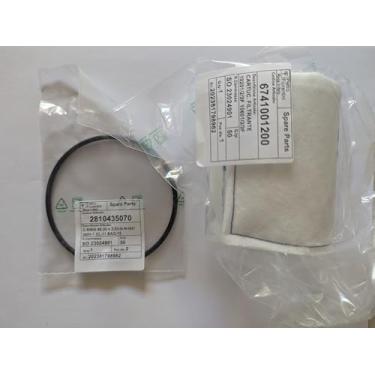 Imagem de Filtro CNG Coltri MCH-5/RC-85, componente de filtragem de ar industrial, branco, sistema de filtro de substituição