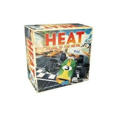 Imagem de Galápagos, Heat: Pedal to the Metal, Jogo de Tabuleiro Competitivo, 1 a 6 jogadores, 60 minutos de partidas