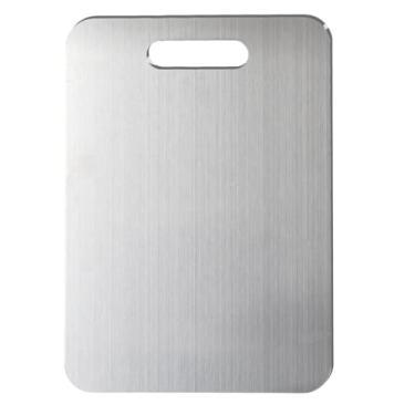 Imagem de Tábua de corte de titânio 2026 Tábua de corte de titânio 100% puro para cozinha, placa de corte de titânio dupla face, não tóxica, higiênica, durável, segura para lava-louças (35 cm C x 25 cm)