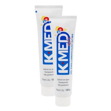 Imagem de Kit 2 Gel Lubrificante Íntimo K-Med 100g