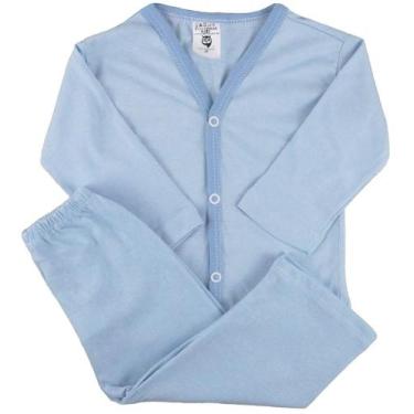 Imagem de Kit C/2 Pijama Outono Conjunto Bebe Criança Manga Longa - Batutinhas B