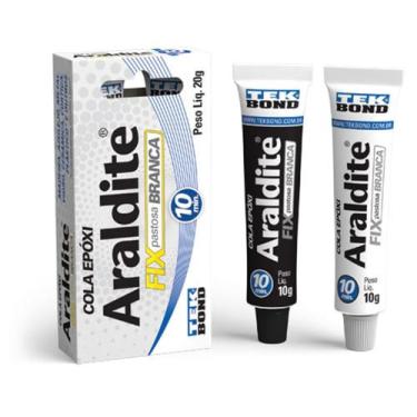 Imagem de Adesivo S.O.S Araldite Fix Branco 20G - Tekbond
